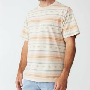 Cotton On Aztec Ikat Shirt size XXS